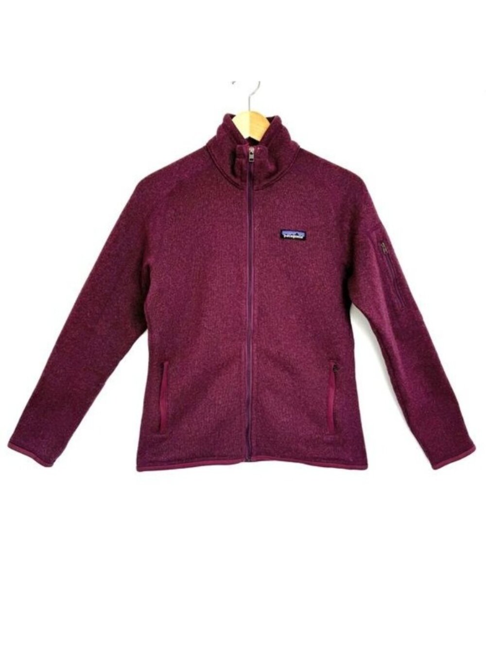 Patagonia burgundy Polar Better Sweater Small
